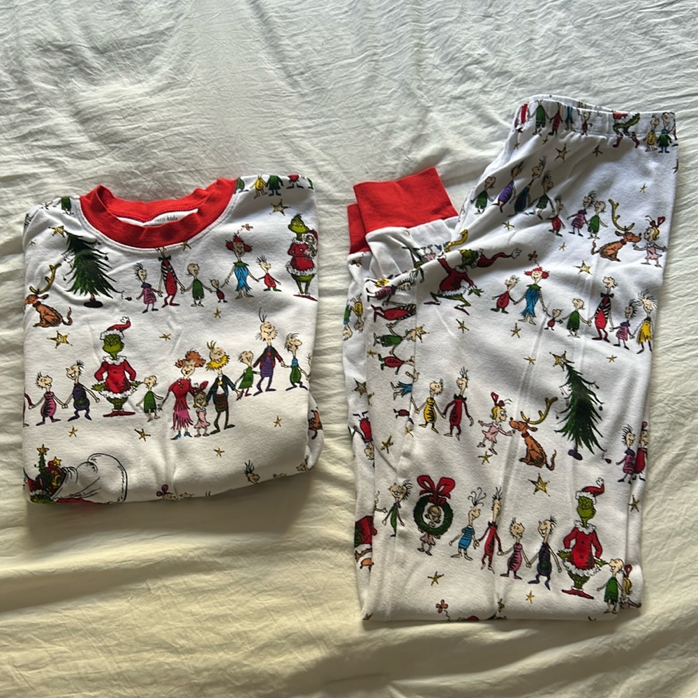 Pottery Barn Dr.Seuss PJ set